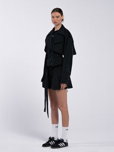 NYLON SHORT TRENCH