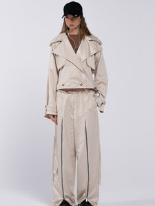 NYLON SHORT TRENCH