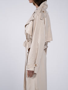 NYLON SHORT TRENCH