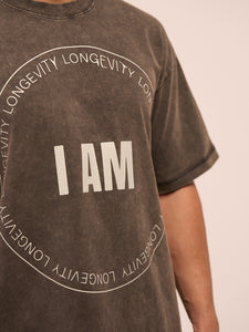 I AM LONGEVITY ROUND TEE